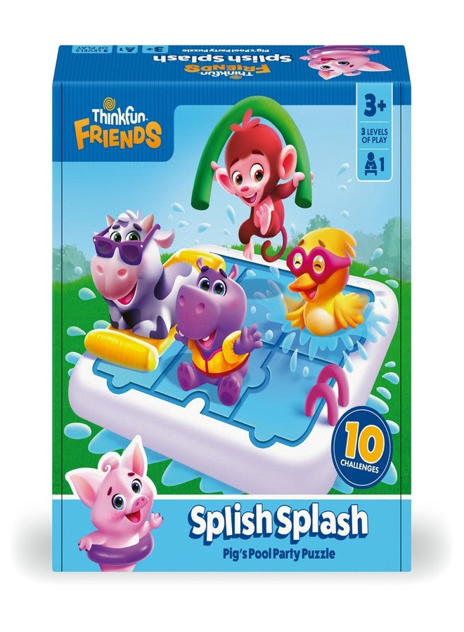 ثينك فان لعبة ThinkFun Friends Splish Splash: لعبة تعليمية ممتعة للأطفال في مرحلة ما قبل المدرسة، تُنمّي مهارات التفكير المنطقي وحل المشكلات - مناسبة للأطفال من عمر 3 سنوات فما فوق - مثالية للتعلم المبكر وتنمية المهارات - معتمدة من MESH - Image 5